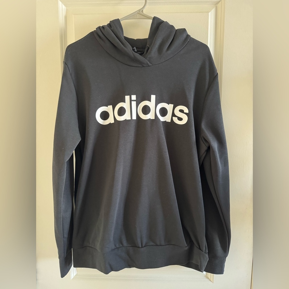 NWT Adidas Women’s Black Hoodie Sweater Size XL
